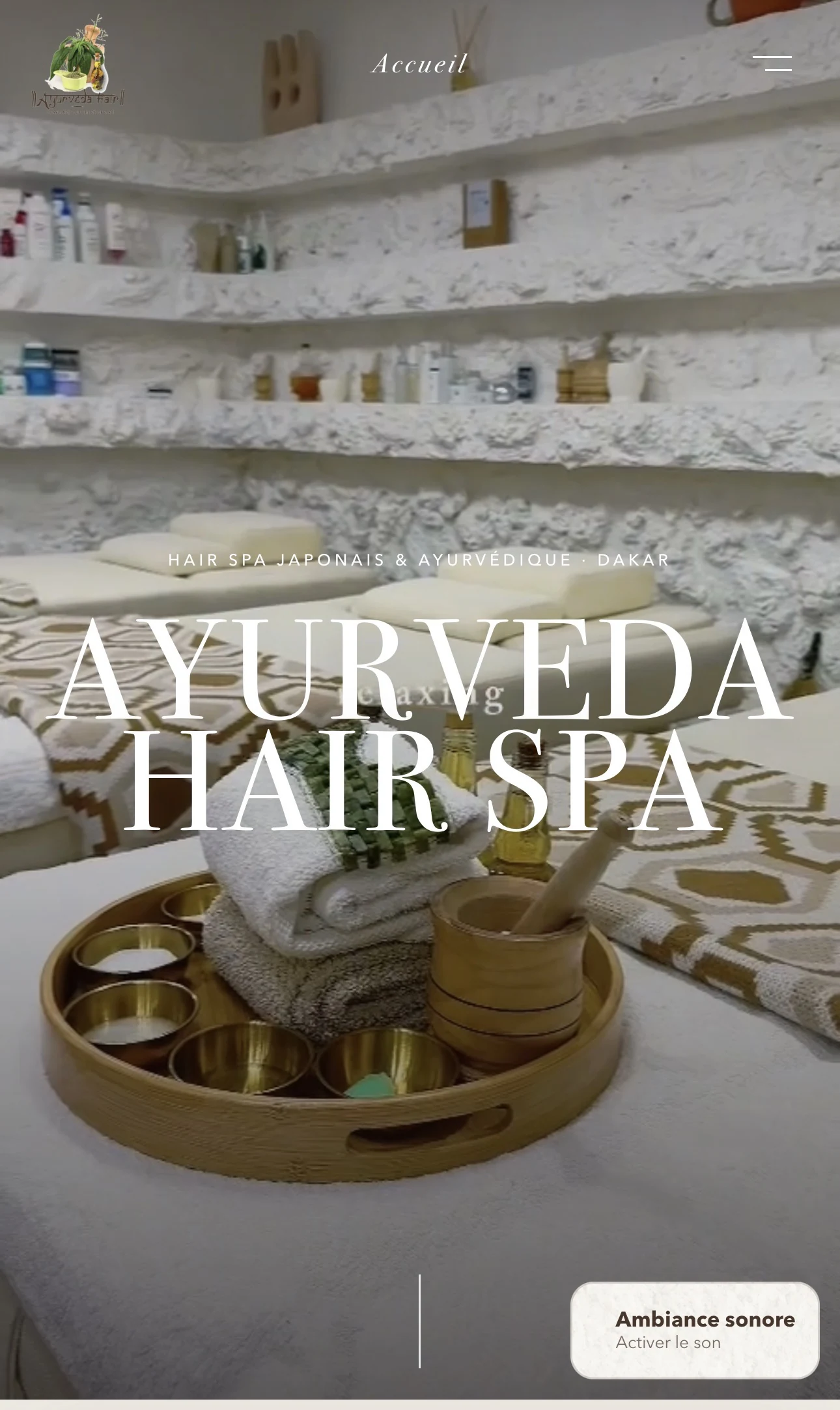 Ayurveda Hair Spa sur mobile