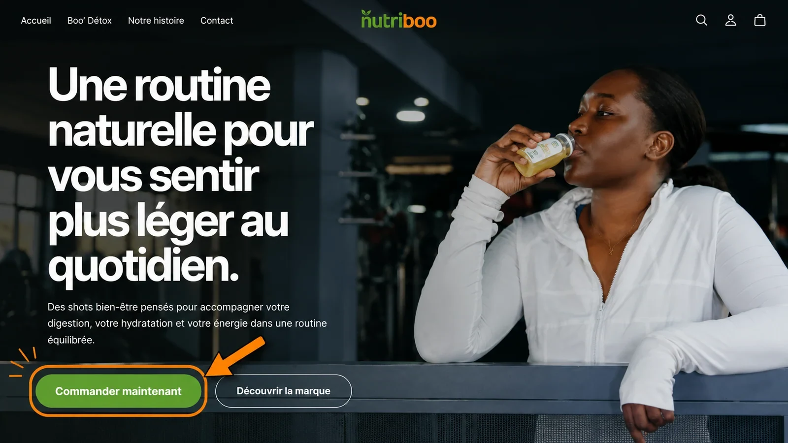 Nutriboo sur ordinateur