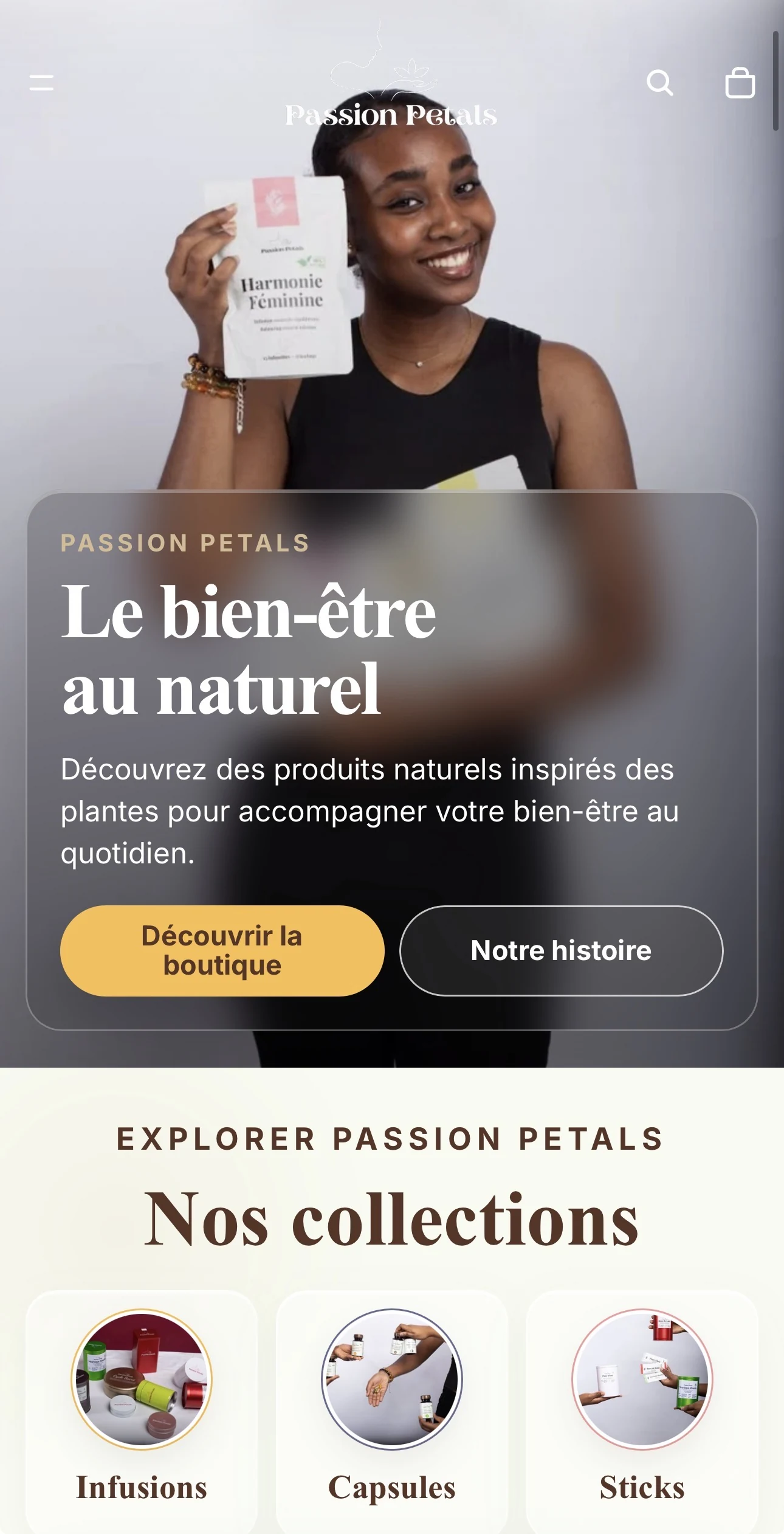 Passion Petals sur mobile